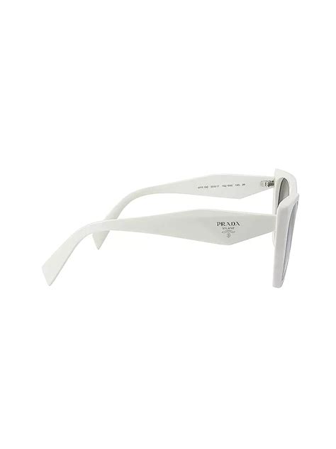 prada sonnenbrille damen weiss